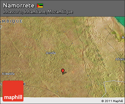 Satellite 3D Map of Namorrete