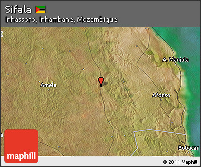 Satellite 3D Map of Sifala