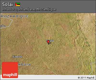 Satellite 3D Map of Solai