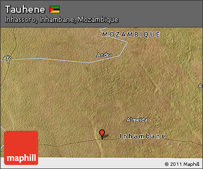 Satellite 3D Map of Tauhene