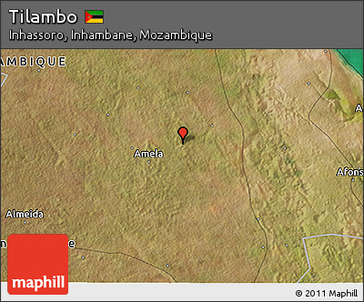 Satellite 3D Map of Tilambo