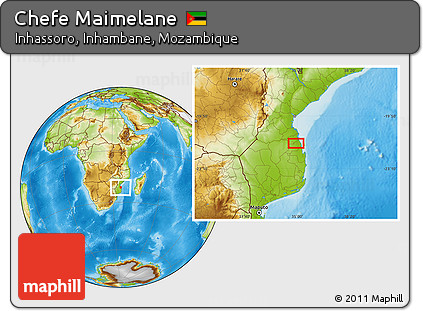 Physical Location Map of Chefe Maimelane
