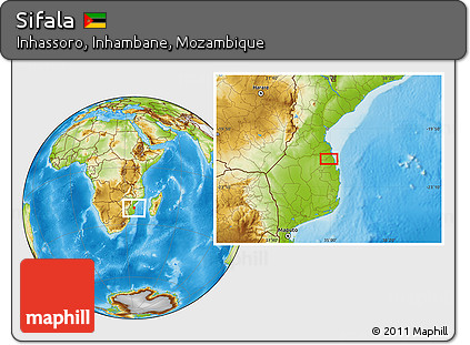 Physical Location Map of Sifala