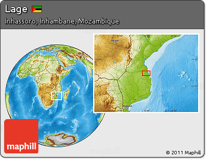 Physical Location Map of Lage