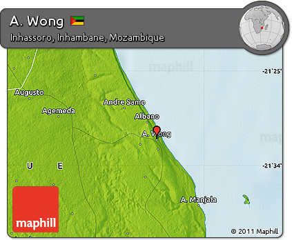 Physical Map of A. Wong