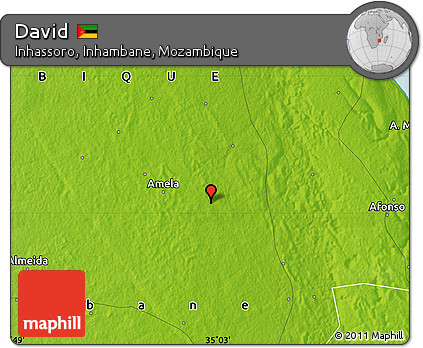 Physical Map of David