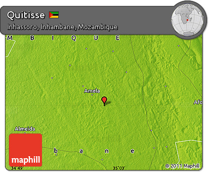Physical Map of Quitisse