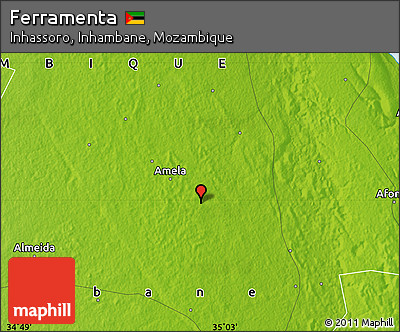 Physical Map of Ferramenta