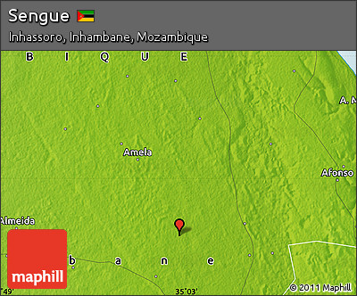 Physical Map of Sengue