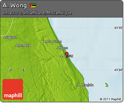 Physical Map of A. Wong