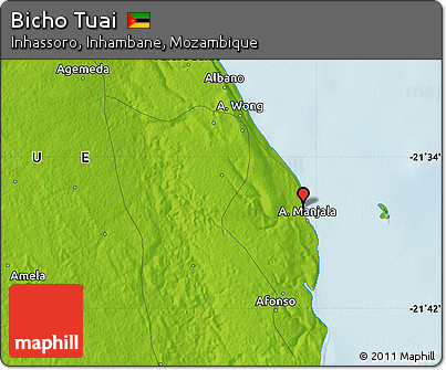 Physical Map of Bicho Tuai