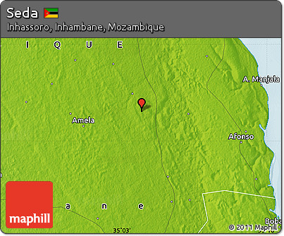 Physical Map of Seda