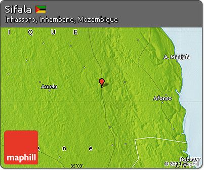 Physical Map of Sifala