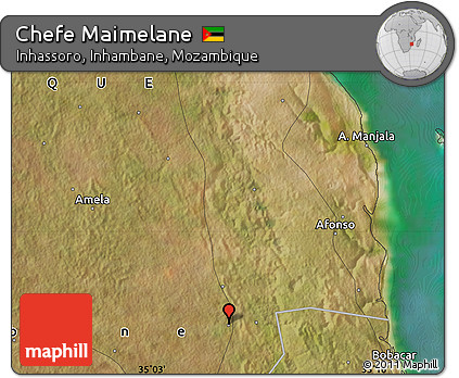 Satellite Map of Chefe Maimelane
