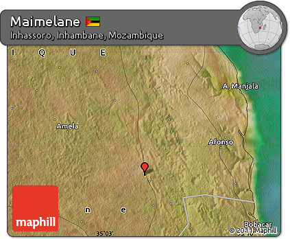 Satellite Map of Maimelane