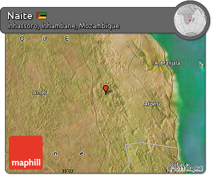 Satellite Map of Naite