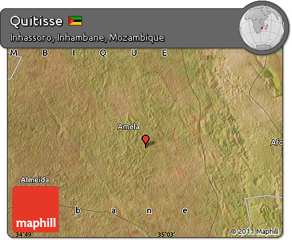 Satellite Map of Quitisse