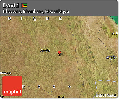 Satellite Map of David