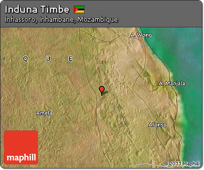 Satellite Map of Induna Timbe