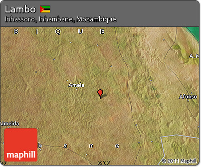Satellite Map of Lambo