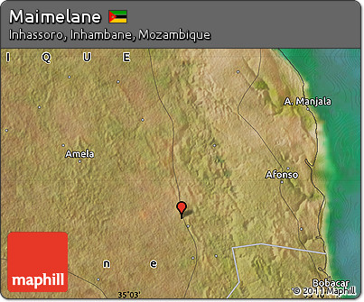 Satellite Map of Maimelane