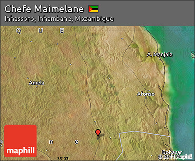 Satellite Map of Chefe Maimelane