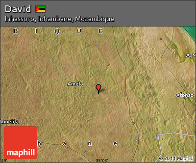 Satellite Map of David