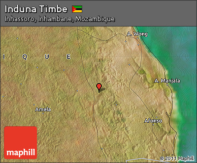 Satellite Map of Induna Timbe