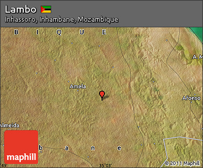 Satellite Map of Lambo