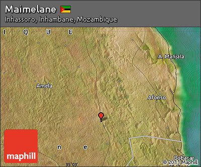 Satellite Map of Maimelane
