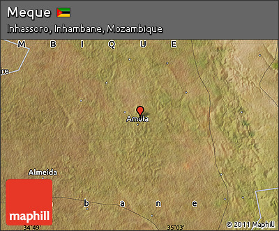 Satellite Map of Meque