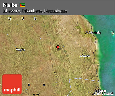 Satellite Map of Naite