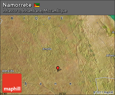 Satellite Map of Namorrete
