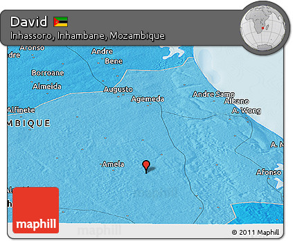 Political Panoramic Map of David