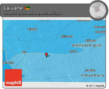 Political Panoramic Map of Laiuane
