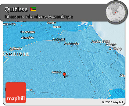 Political Panoramic Map of Quitisse