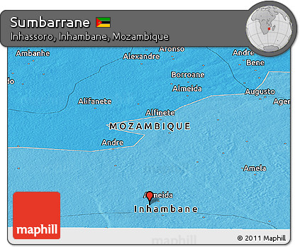 Political Panoramic Map of Sumbarrane