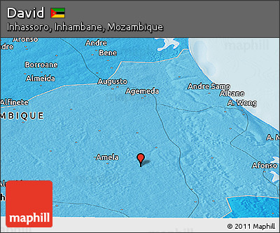 Political Panoramic Map of David