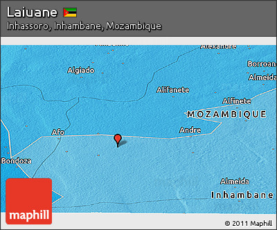 Political Panoramic Map of Laiuane