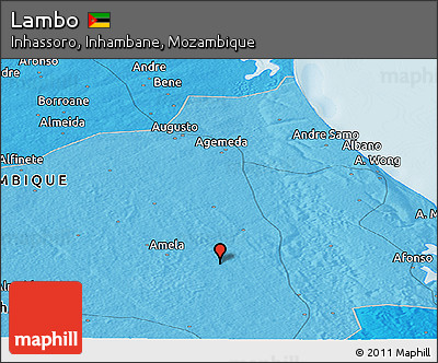 Political Panoramic Map of Lambo