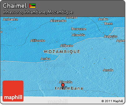 Political Panoramic Map of Chaimel