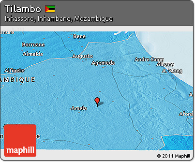 Political Panoramic Map of Tilambo