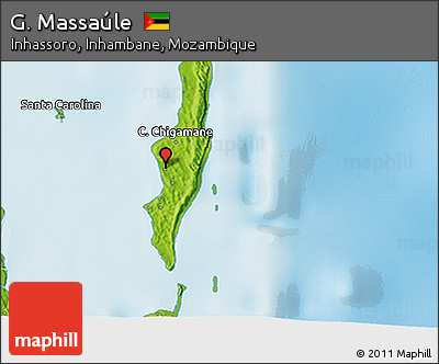 Physical 3D Map of G. Massaúle