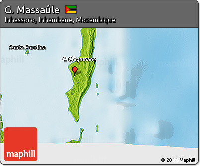 Physical 3D Map of G. Massaúle