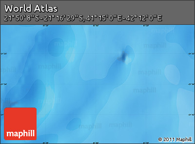 Political Map of the Area around 21° 33' 19" S, 41° 43' 30" E