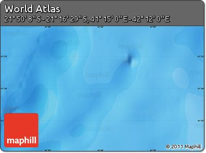 Political Map of the Area around 21° 33' 19" S, 41° 43' 30" E