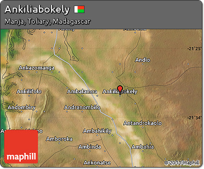 Satellite Map of Ankiliabokely