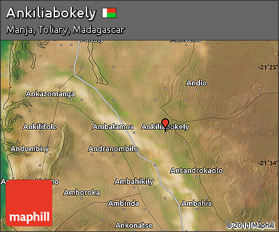 Satellite Map of Ankiliabokely