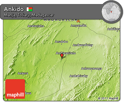Physical 3D Map of Ankido