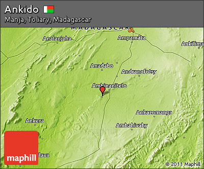 Physical 3D Map of Ankido